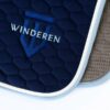 Winderen díjlovas fazonú nyeregalátét Navy/Sky Blue - Image 4