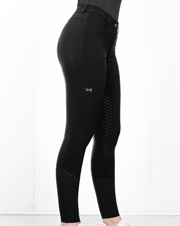 Fager Equestrian szilikon térdfoltos lovaglónadrág Erica Supreme Black