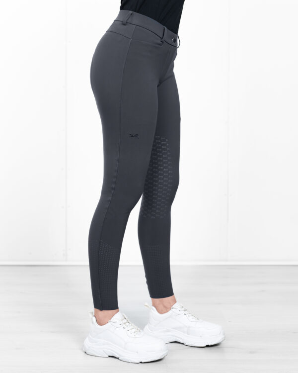 Fager Equestrian szilikon térdfoltos lovaglónadrág Erica Supreme Dark Grey