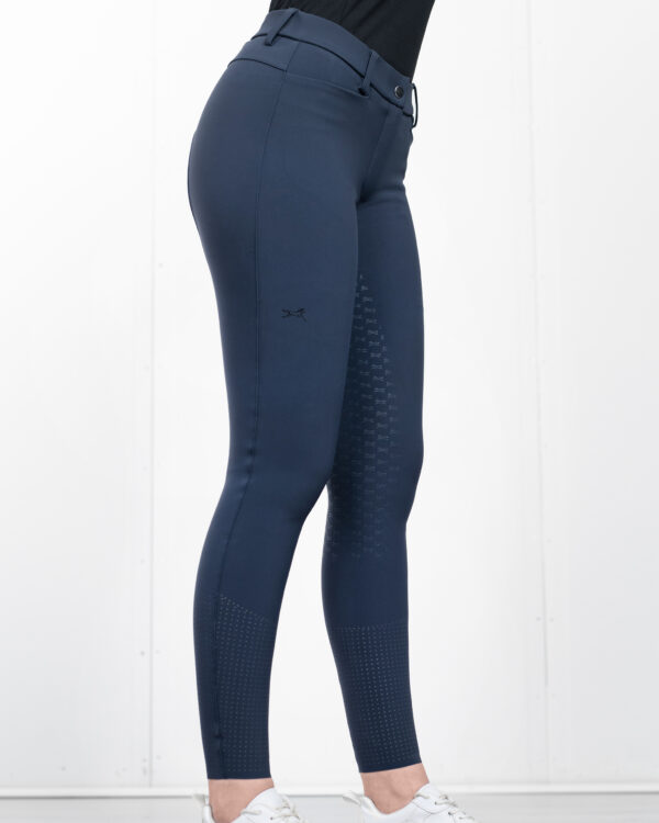 Fager Equestrian szilikon térdfoltos lovaglónadrág Erica Supreme Navy