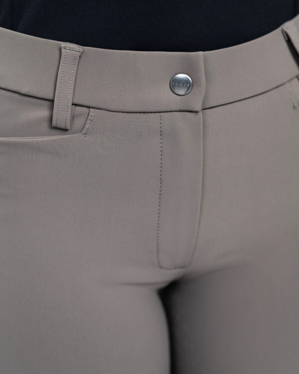 Fager Equestrian szilikon térdfoltos lovaglónadrág Erica Supreme Taupe - Image 2