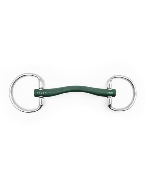 Fager nyelvkerülős puha oliv zabla Andrea - Image 6