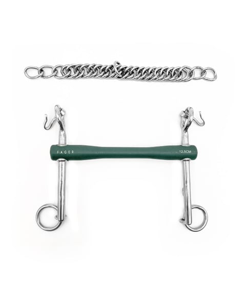 Fager hosszú karú puha gumis feszítőzabla Nicole 7 cm - Image 3